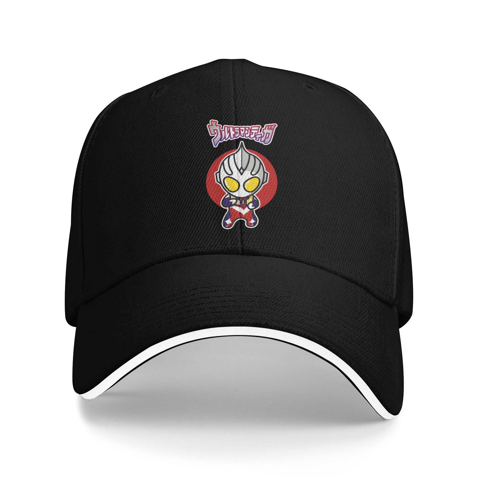 Baseball Cap Fitted - อุปกรณ์เสริมอุลตร้าแมนส์ หมวกเบสบอลสำหรับผู้ชายและผู้หญิง หมวกแก๊ปดีไซน์ไม่ซ้ำใคร หมวกสำหรับเดินทาง ปรับขนาดได้ หมวกแบบ