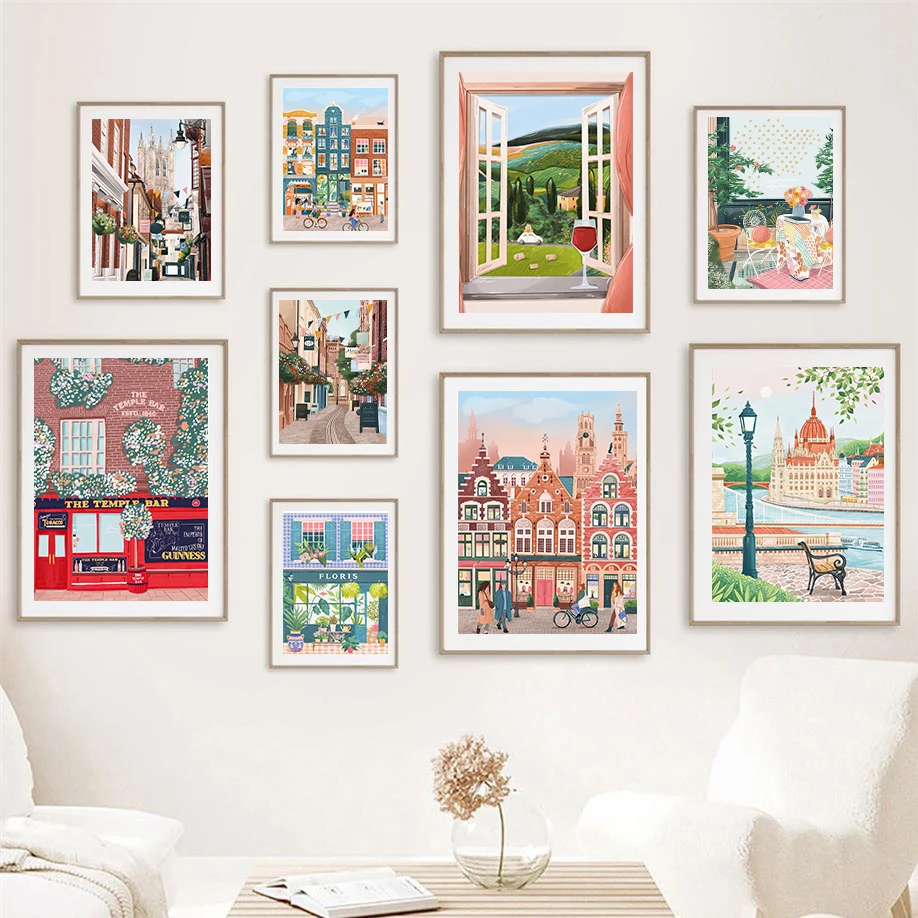 เมืองริมชายฝั่ง วิวสวยงาม ถนนพ - Street Fashion Europe บทวิจารณ์และราคา