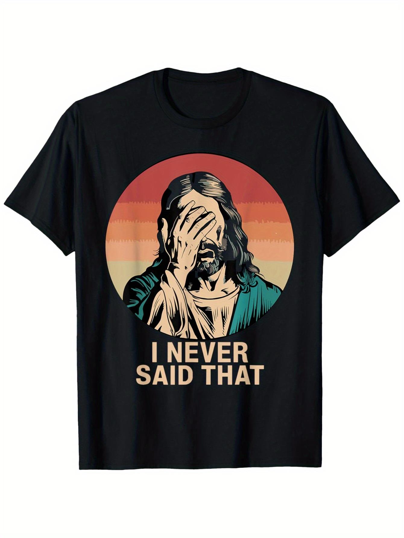 เสื้อยืดคริสเตียนลายตลกพร้อมคำ - Street Style Fashion Quotes บทวิจารณ์และราคา