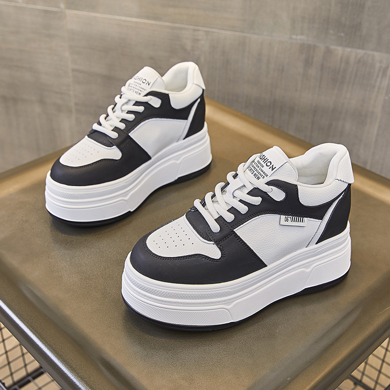 9 ซม.ของแท้หนังใหม่ยี่ห้อ Desi - Chunky Sneaker Platform บทวิจารณ์และราคา
