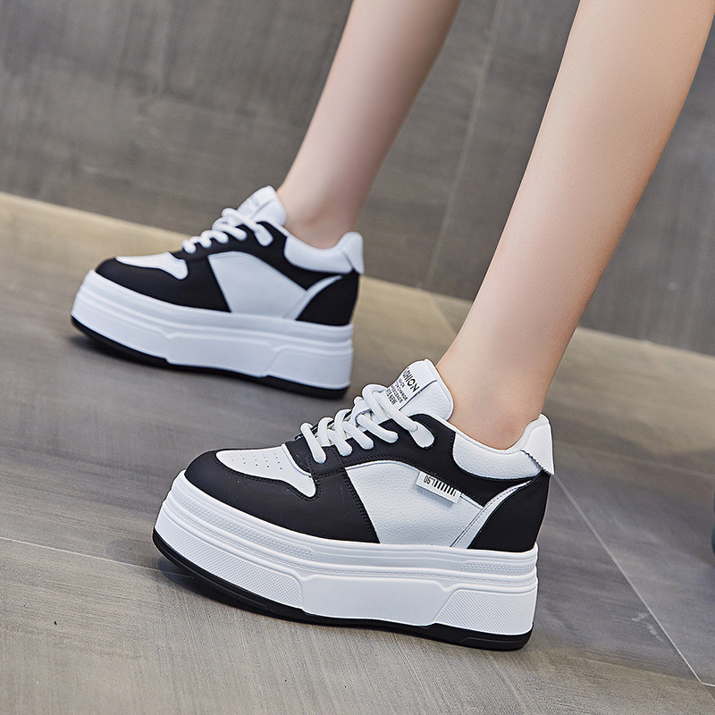 9 ซม.ของแท้หนังใหม่ยี่ห้อ Desi - Chunky Sneaker Platform บทวิจารณ์และราคา