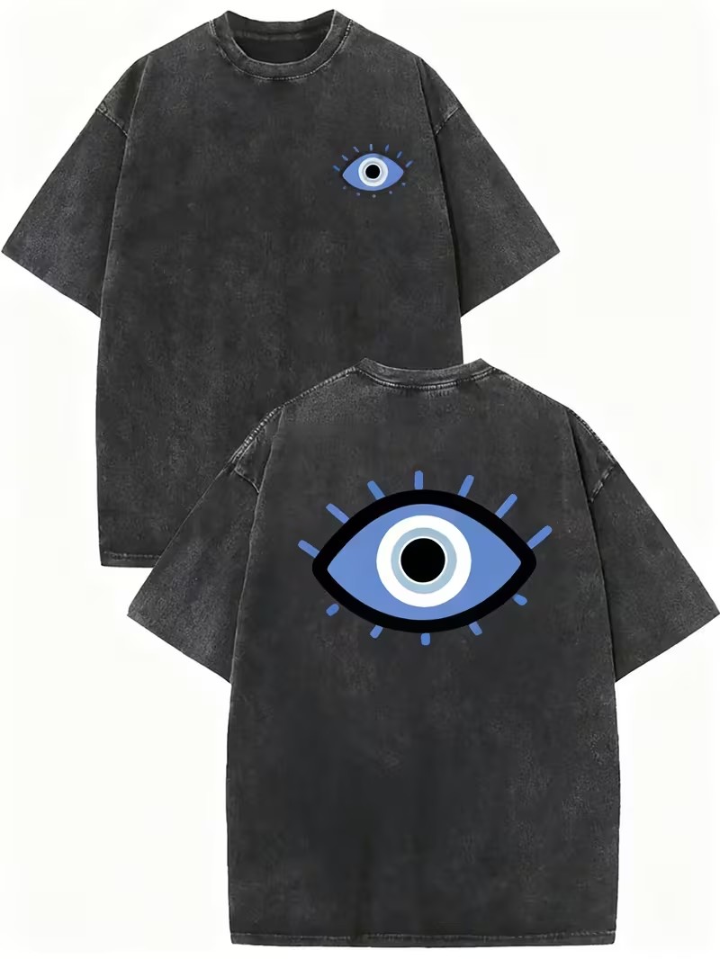 เสื้อยืดกราฟิกตัวอักษรคำคม Blu - Street Style Fashion Quotes บทวิจารณ์และราคา
