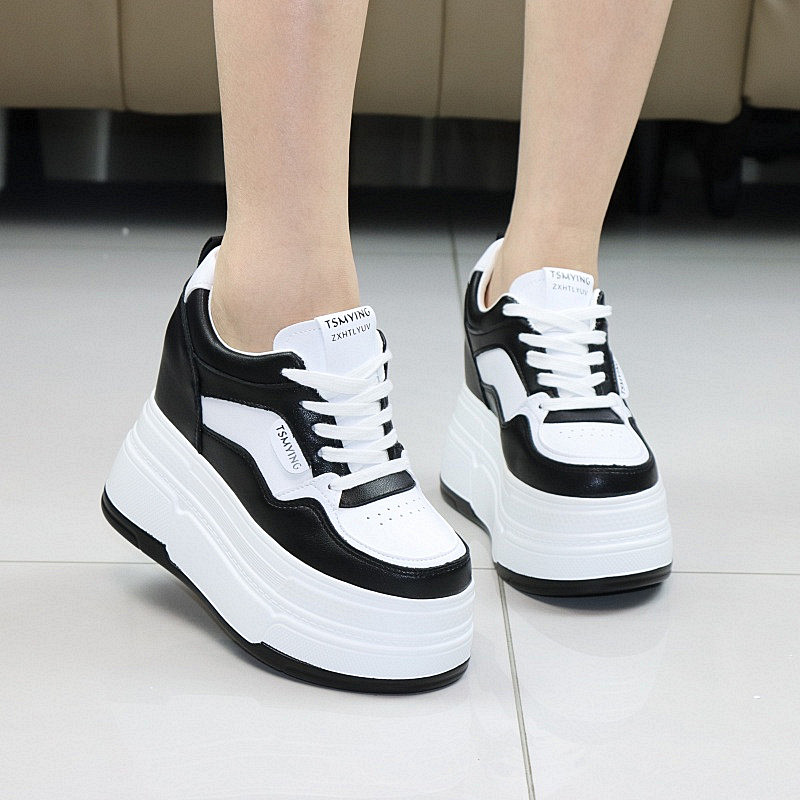 รองเท้าผ้าใบพื้นหนาสำหรับผู้หญ - Chunky Sneaker Platform บทวิจารณ์และราคา
