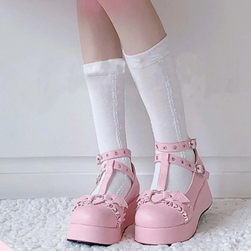 รองเท้าส้นเตารีดแบบมีสายรัดรูป - Chunky Sneaker Platform บทวิจารณ์และราคา