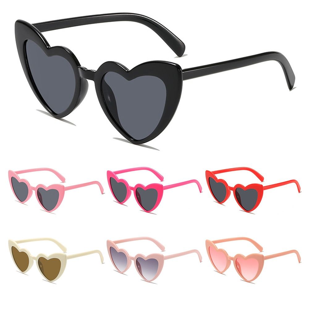 แว่นกันแดดทรงหัวใจป้องกันรังสี - Street Fashion Vintage บทวิจารณ์และราคา