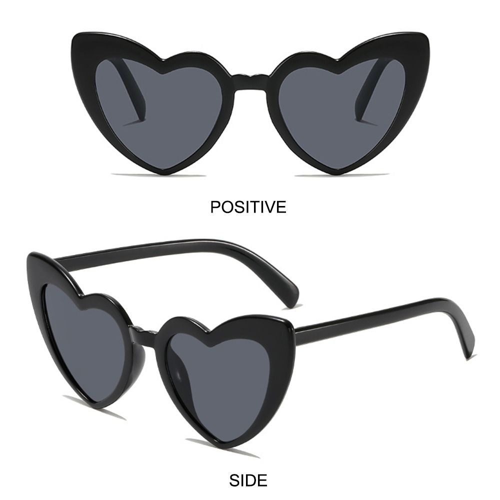 แว่นกันแดดทรงหัวใจป้องกันรังสี - Street Fashion Vintage บทวิจารณ์และราคา