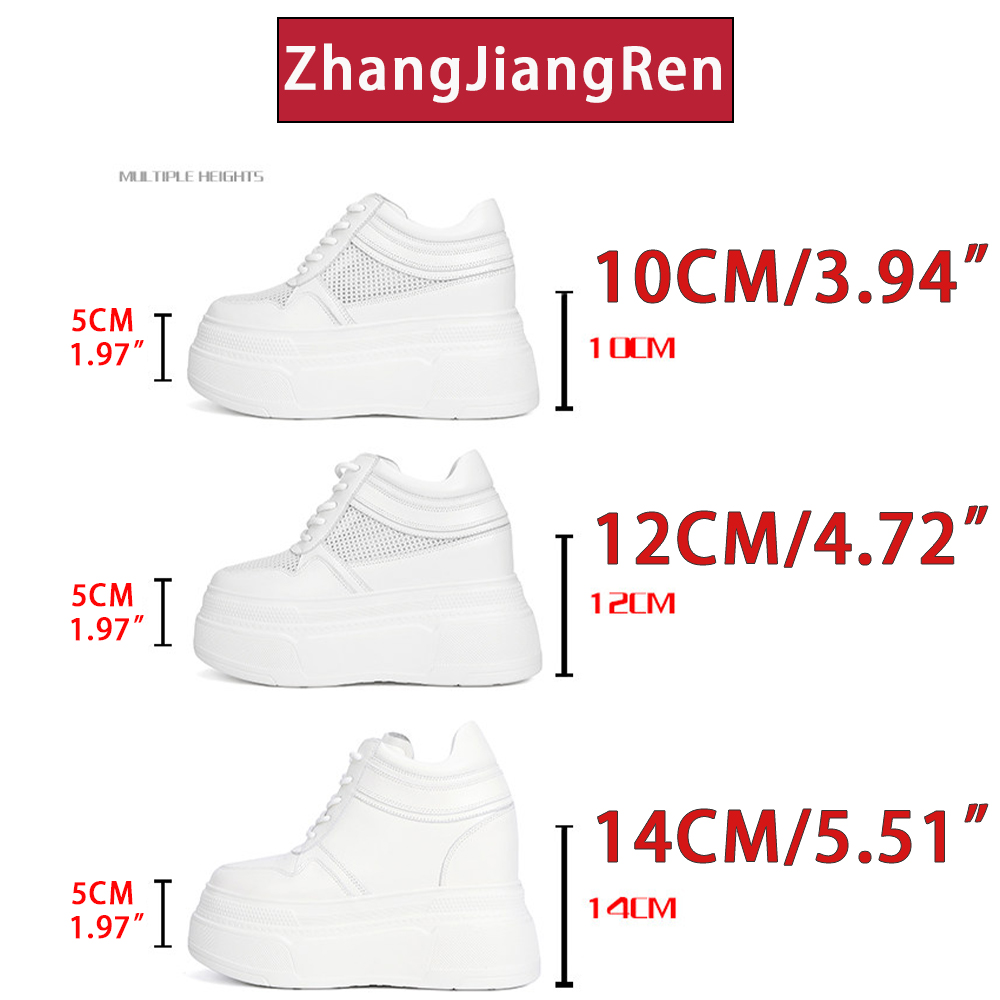 รองเท้าผ้าใบ ZJR 10-14 ซม. สำห - Chunky Sneaker Platform บทวิจารณ์และราคา