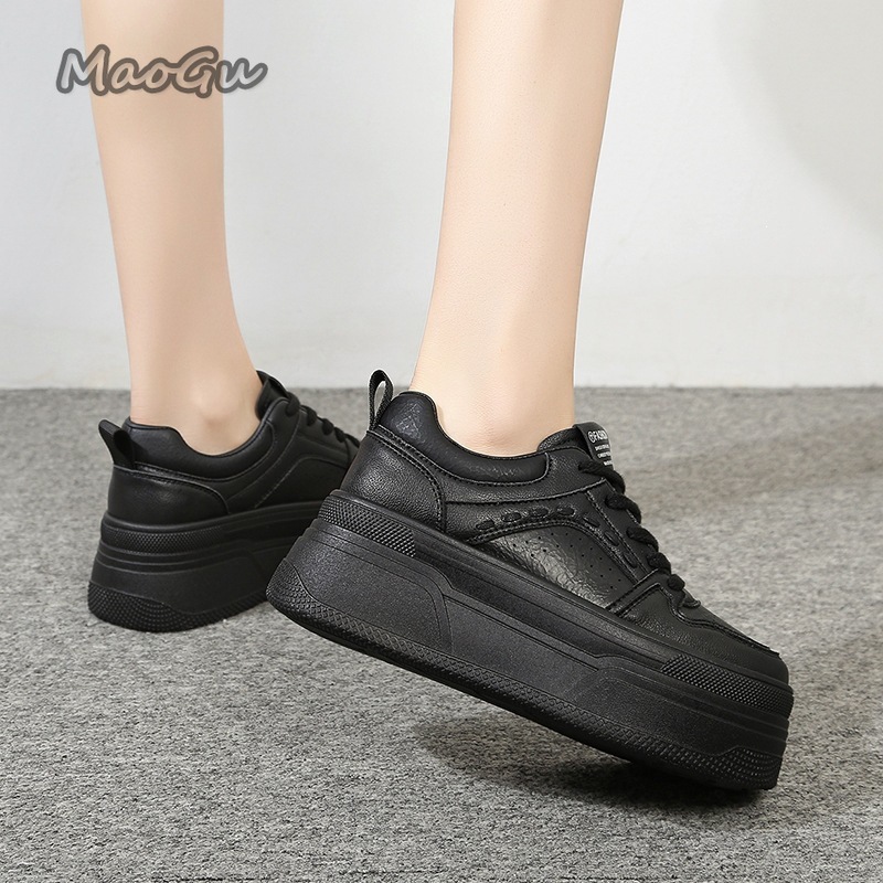 รองเท้าผ้าใบเสริมส้นสีขาวสำหรั - Chunky Sneaker Platform บทวิจารณ์และราคา
