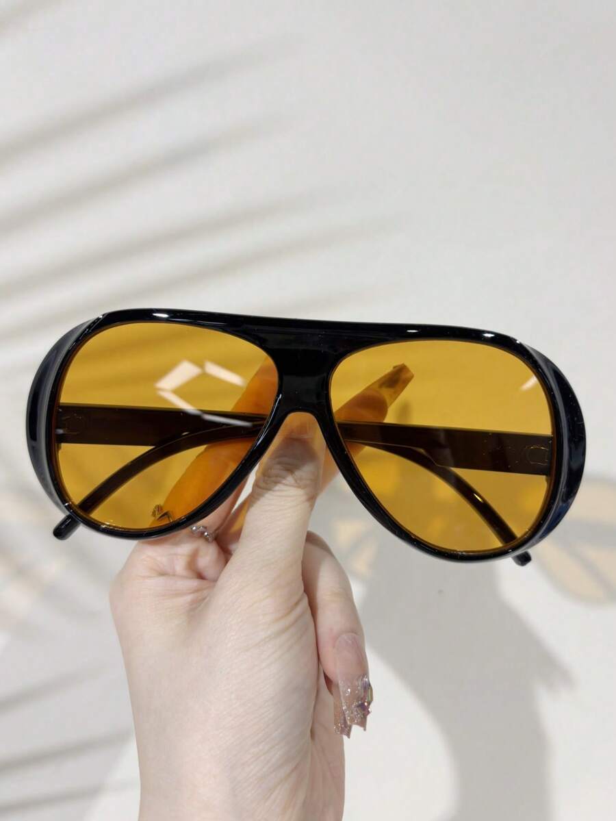 แว่นตาแฟชั่นทรงสี่เหลี่ยมขนาดใ - Street Fashion Vintage บทวิจารณ์และราคา