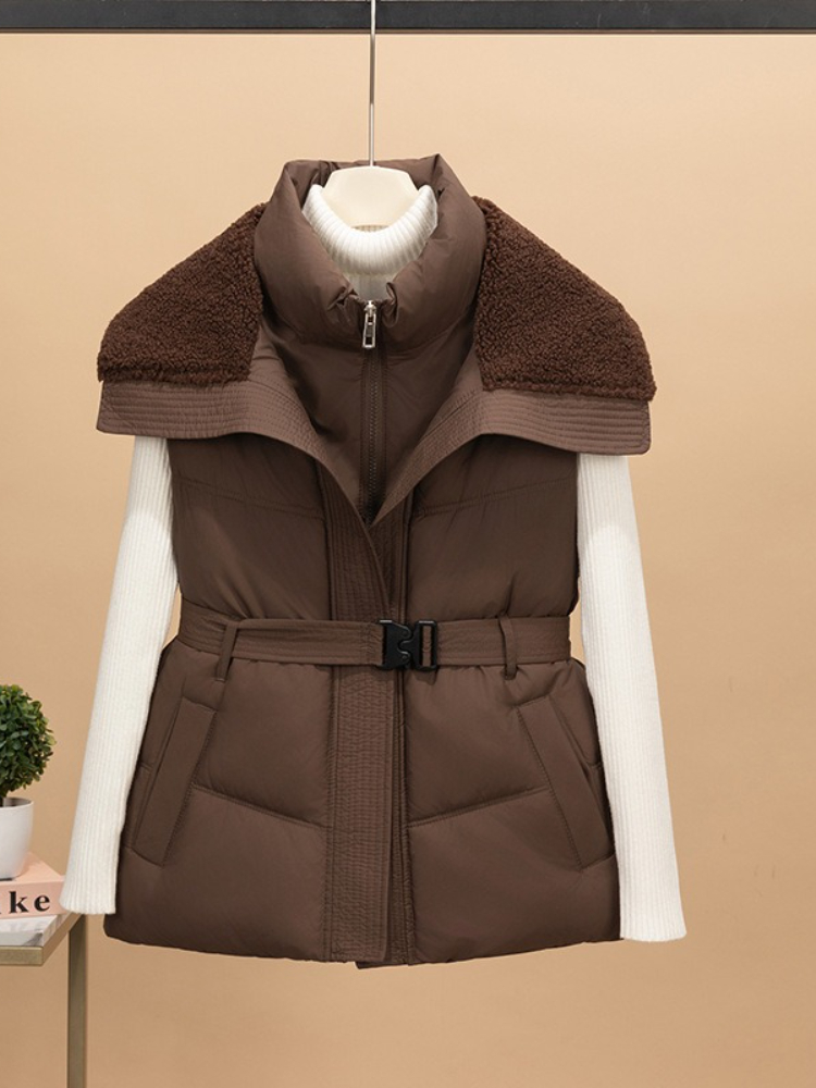 เสื้อกั๊กผู้หญิงแบบใหม่ ผ้าควิ - Puffer Vest Padded บทวิจารณ์และราคา