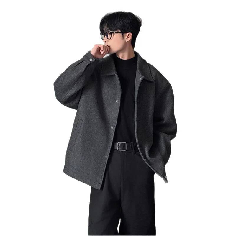 เสื้อแจ็คเก็ตผู้ชายสไตล์ฮาราจู - Street Fashion Taiwan บทวิจารณ์และราคา