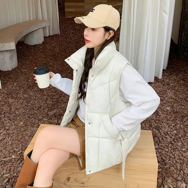เสื้อกั๊กกันลมเสื้อแจ็คเก็ตแขน - Puffer Vest Padded บทวิจารณ์และราคา